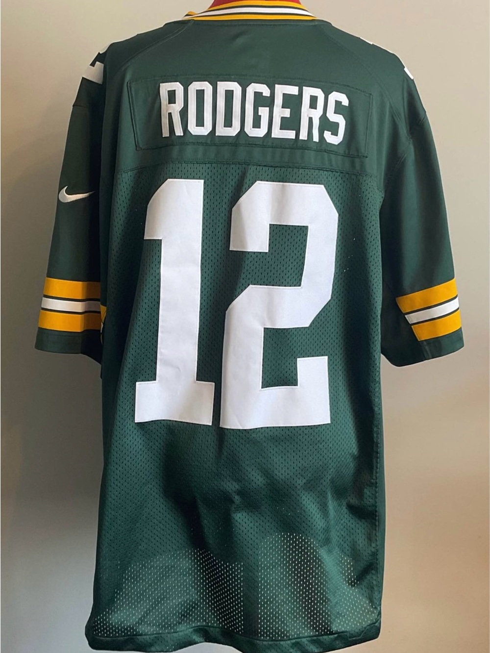 Nike - NFL On Field Green Bay Packers #12 Aaron Rodgers Size XL